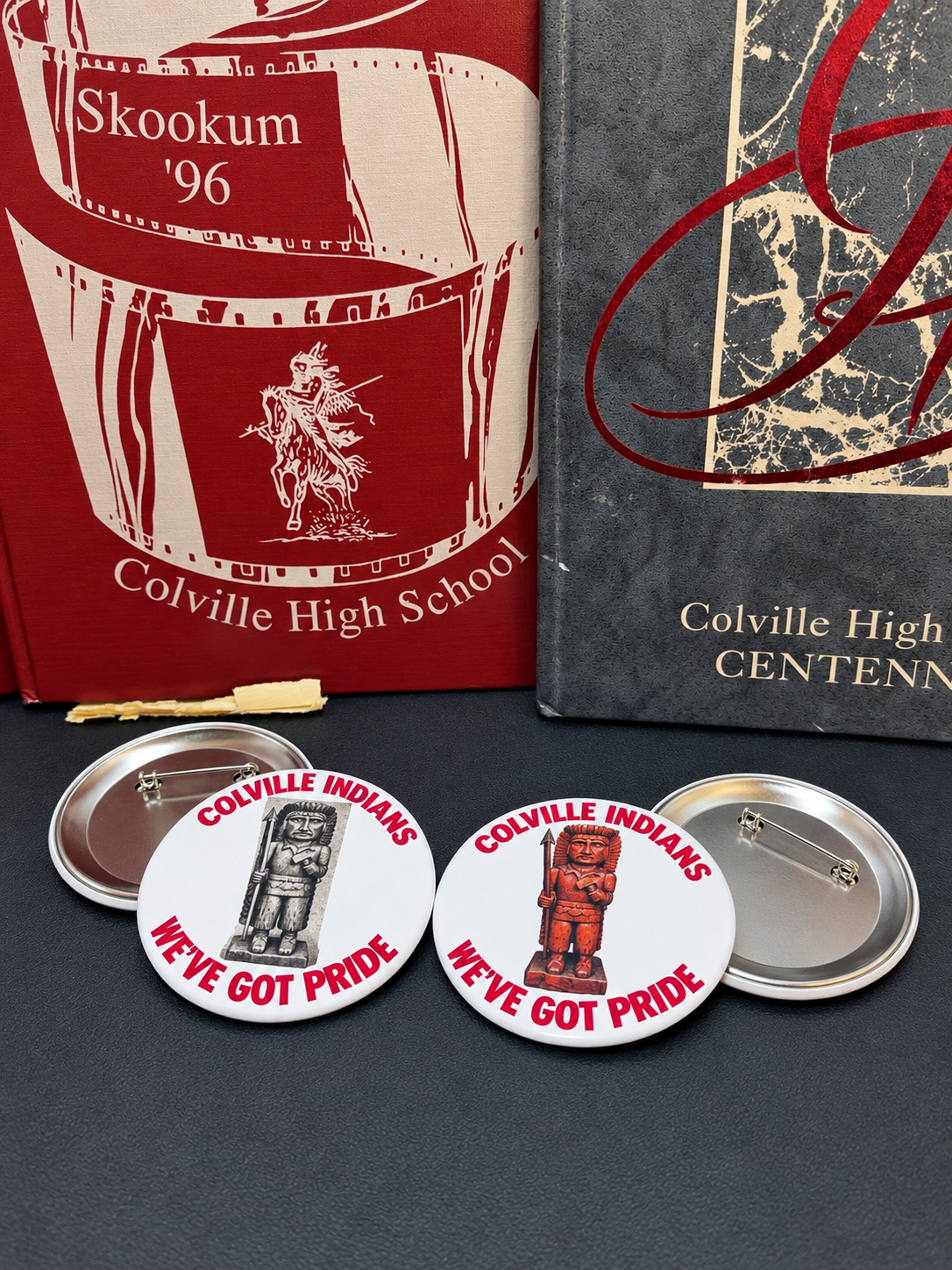 Colville Indians Throwback Pin – Magnetic Expressions