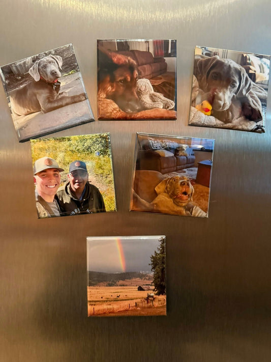 Square Photo Magnets