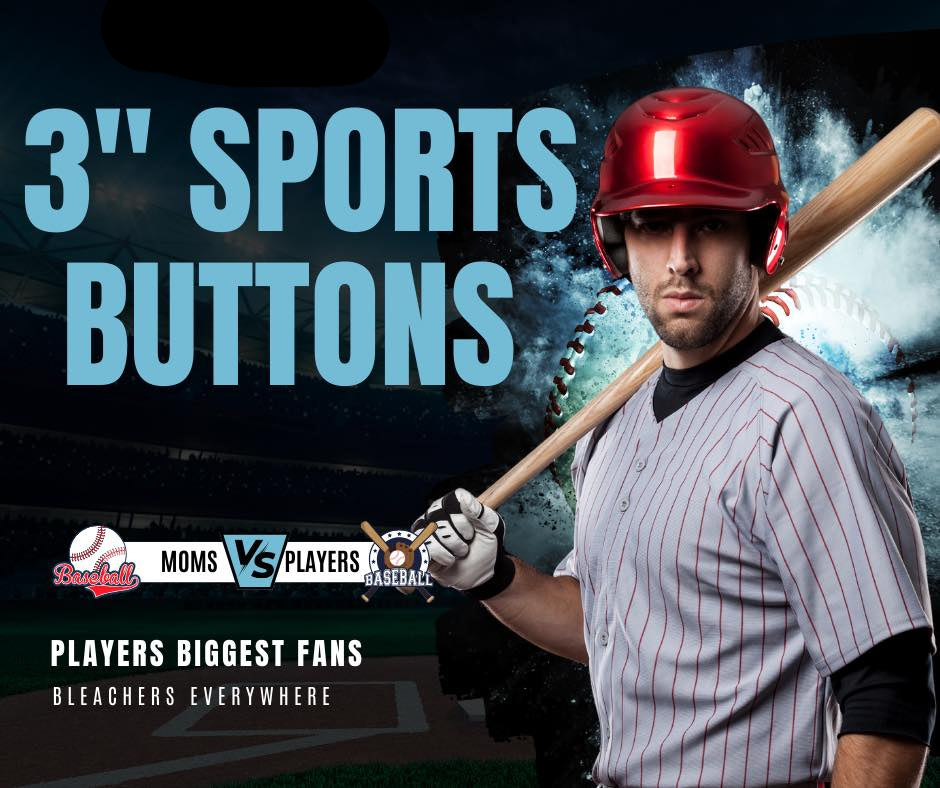 3" Custom Photo Button Pin