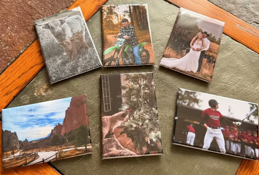 2x3 Rectangle Magnet Set of 6